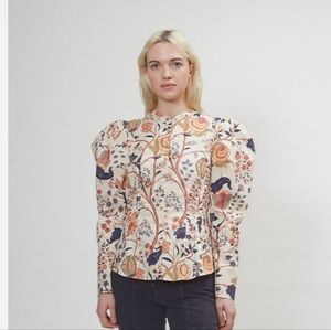 Ulla Johnson Harriet Blouse in Daisy, VGUC, Size 8